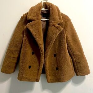 XXS Banana Republic vintage faux fur coat